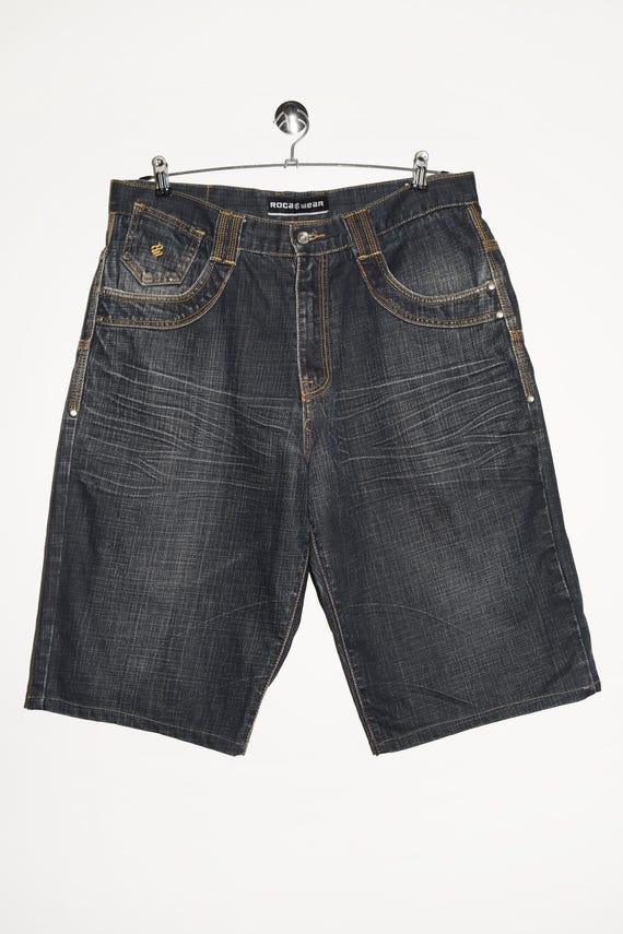 ROCAWEAR 38inch デニムショーツ Vintage Rocawear Men's 5 Pocket