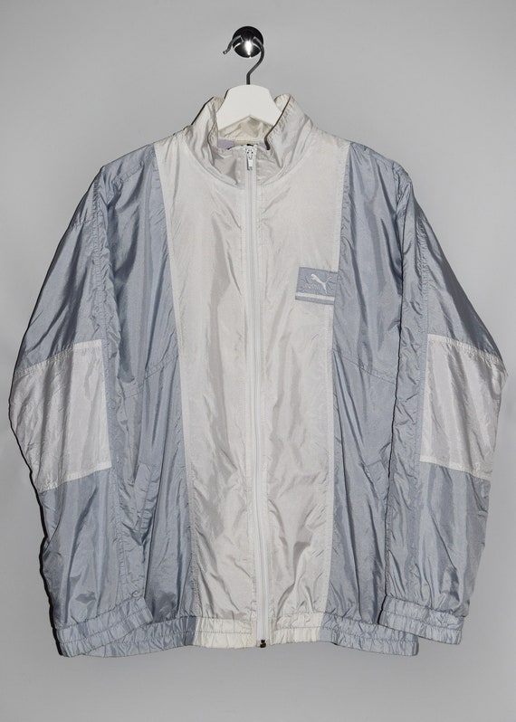 Vintage 80s 90s Puma Track Jacket Full Zip Tracksuit Top Sport