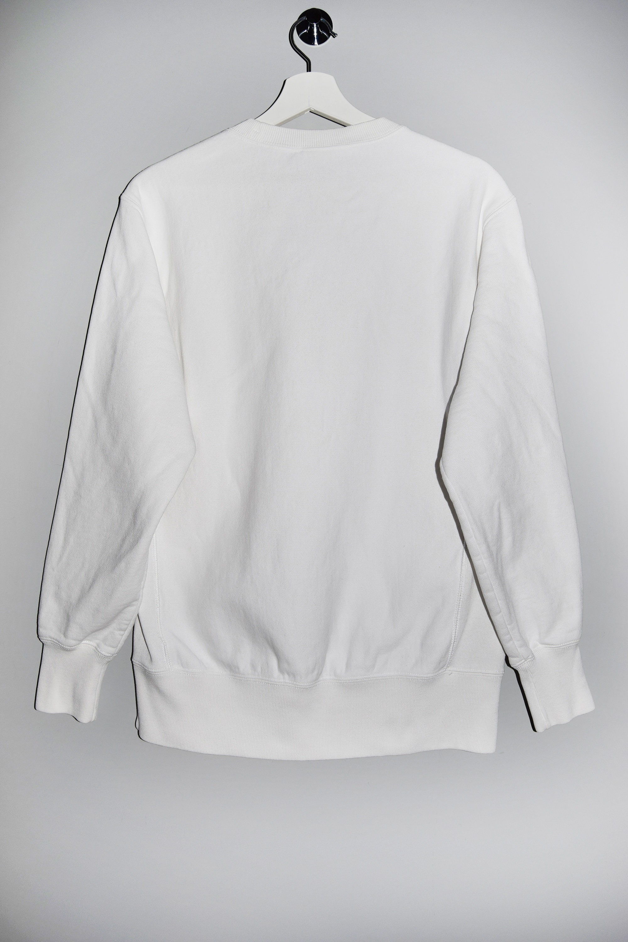 Vintage Champion Reverse Weave Crewneck Sweatshirt in White
