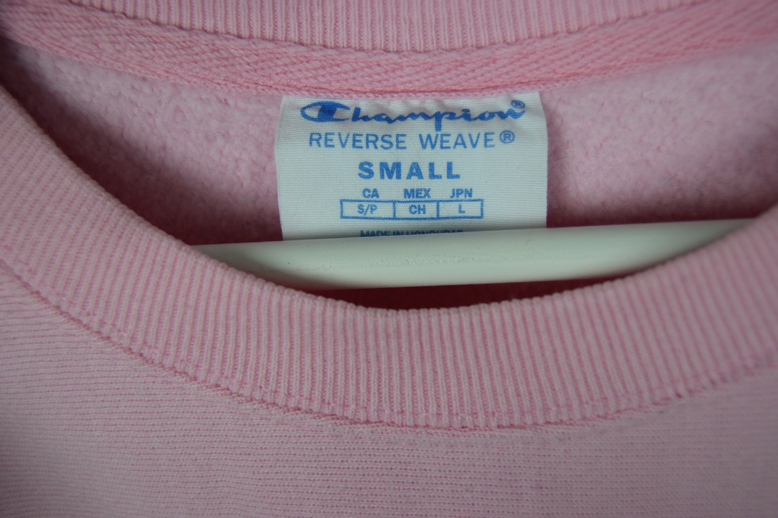 Vintage Champion Reverse Weave Crewneck Sweatshirt Pink Vintage Champion Reverse Weave Crewneck Sweatshirt Pink