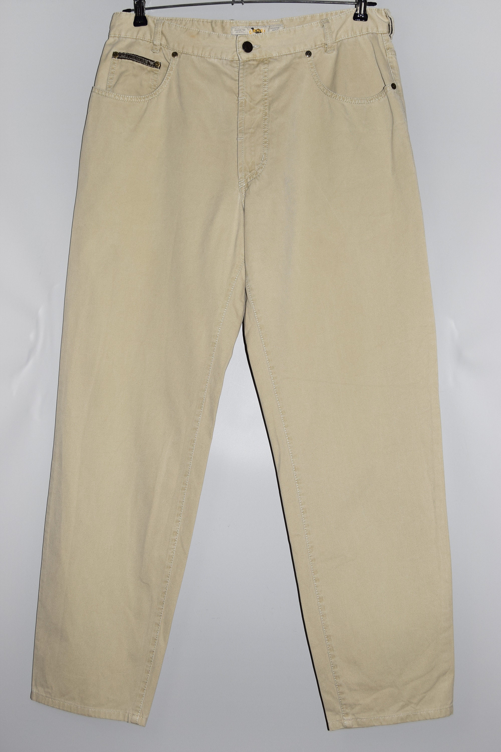 argue BUFFY VINTAGE PANTS DARK CAMEL