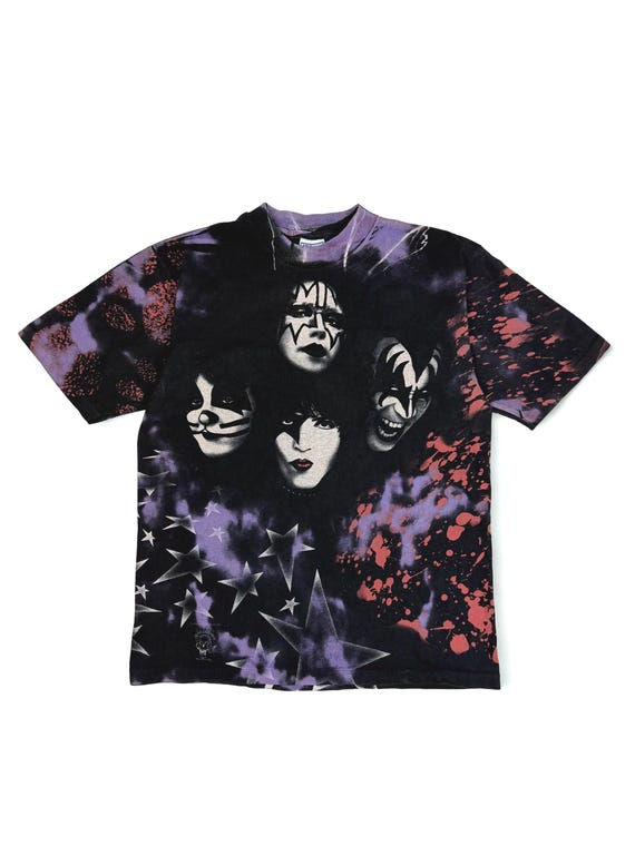 Vintage 90's Kiss Tee, Alive World Tour '96 '97, Authentic All