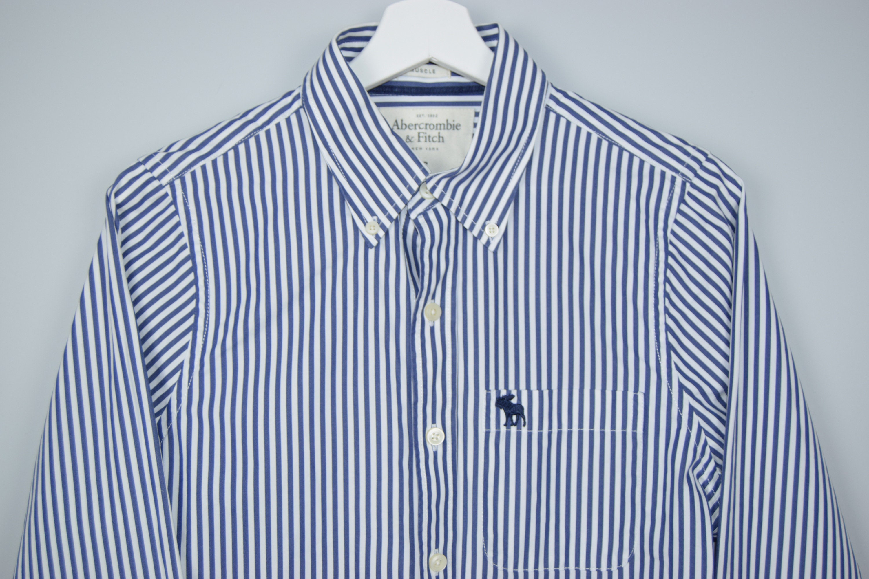 Ambercrombie & Fitch New York Muscle Long Sleeve Shirt Dress Ambercrombie & Fitch New York Muscle Long Sleeve Shirt Dress