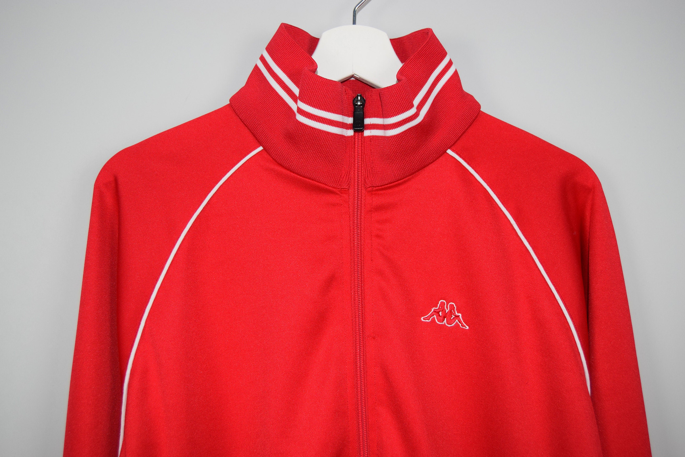 Vintage 90's Kappa Track Top Zip up Kappa Sports Soccer