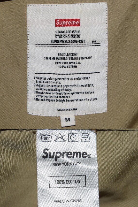 ジャケット・アウター Supreme Giraffe Camo Khaki Field Jacket Supreme Giraffe Camo Khaki Field Jacket