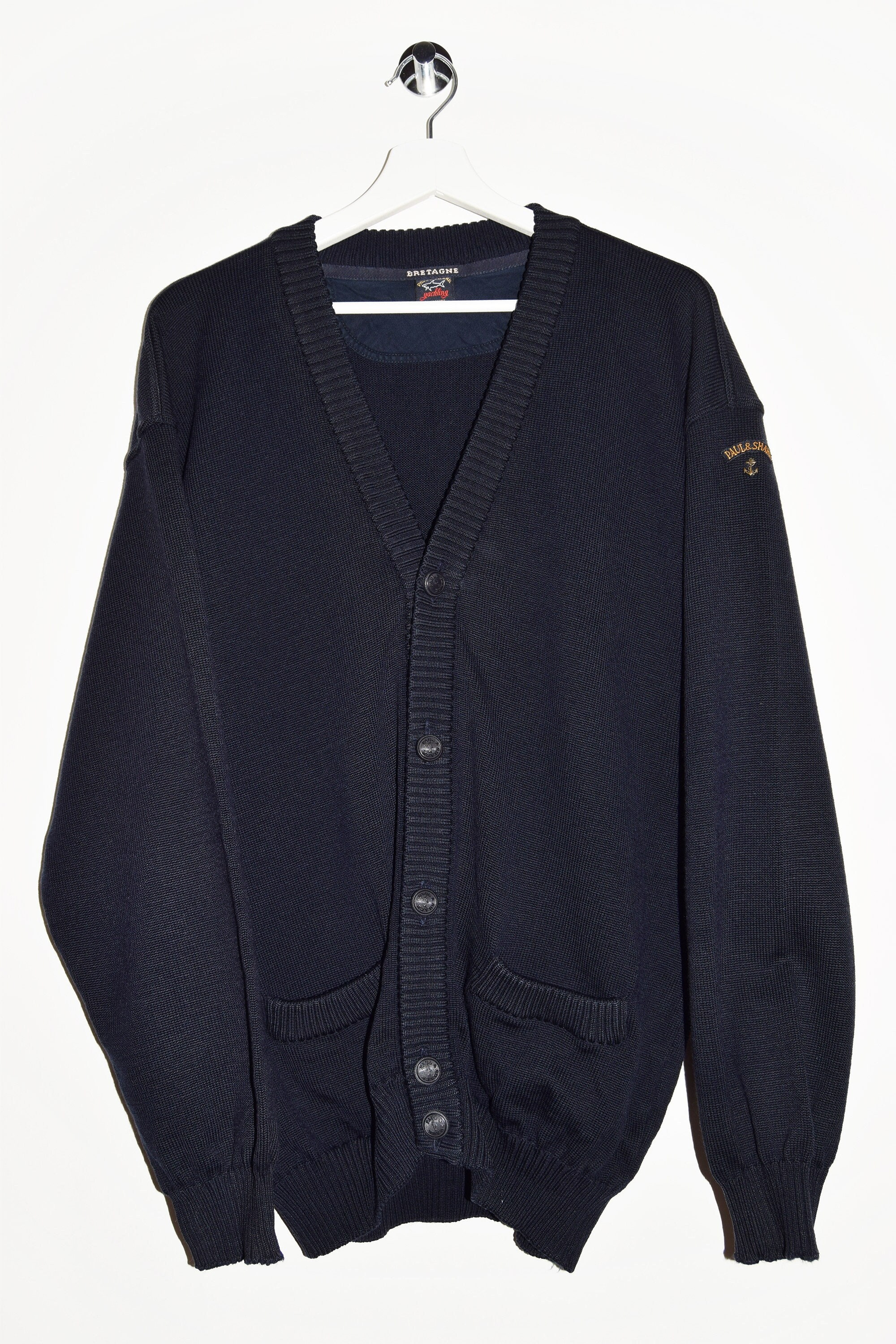 Paul & Shark Yachting Wool Cardigan Button up Vest - Etsy