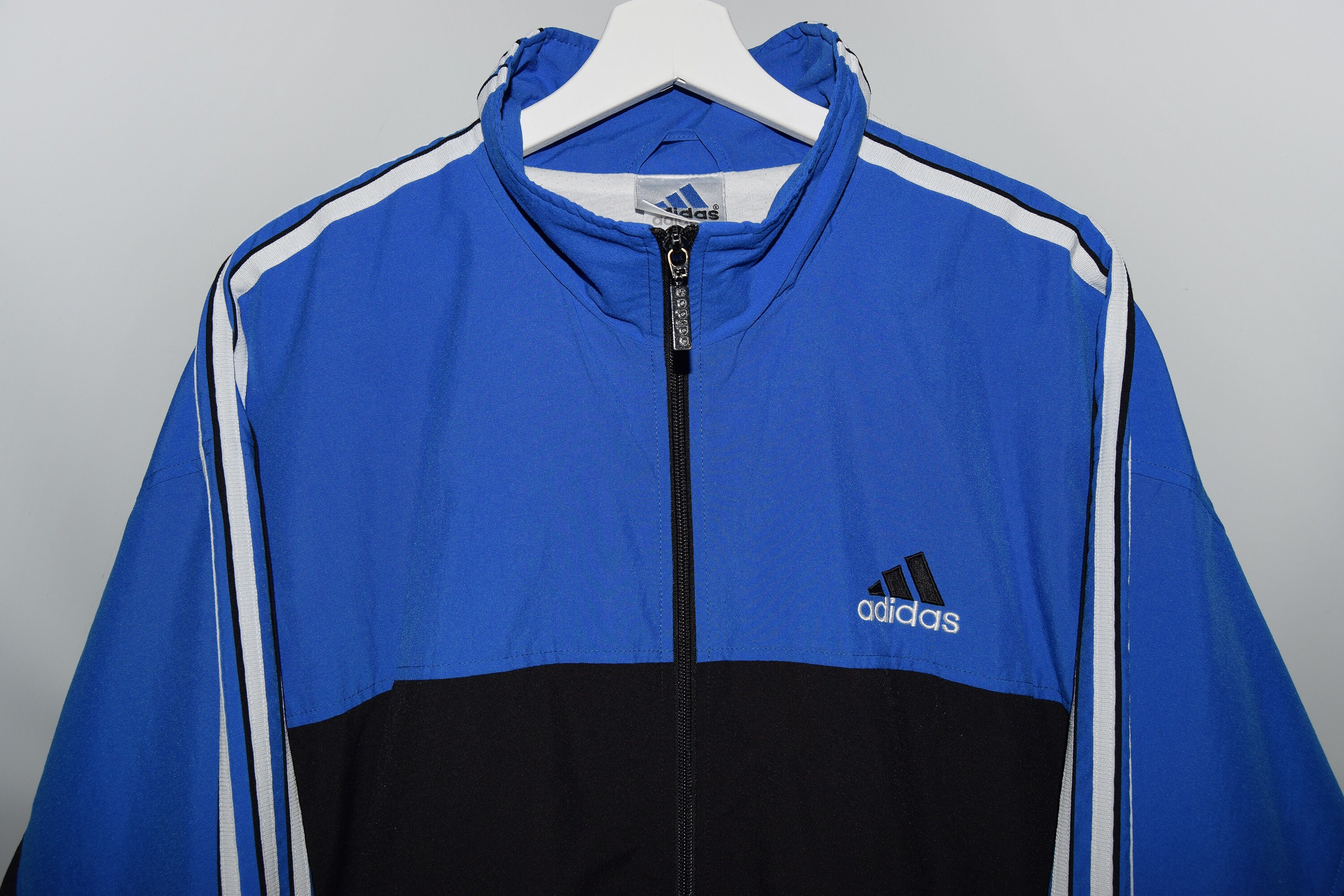 Vintage 90's Adidas Track Top Track Jacket Full Zip Sport - Etsy