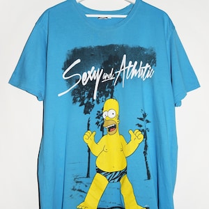 シンプソンズ T シャツ | 公式ライセンス ホーマー シンプソン T シャツ | ファンやギフトに最適な面白いグラフィック T シャツ