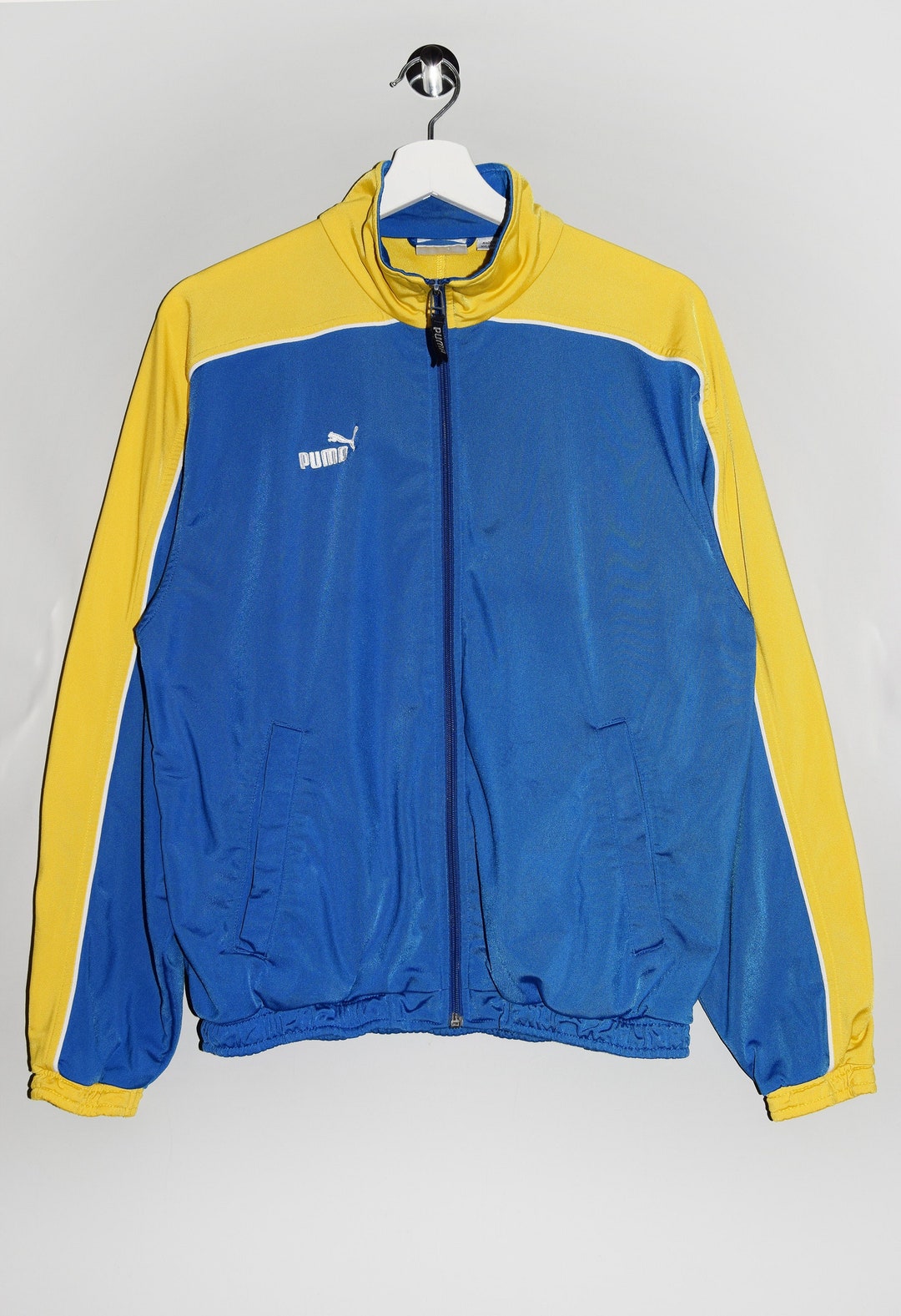 【70〜80s】vintage PUMA track jacket 西ドイツ製 Vintage 80s PUMA Track Jacket Pants Suit M Silver Maroon B