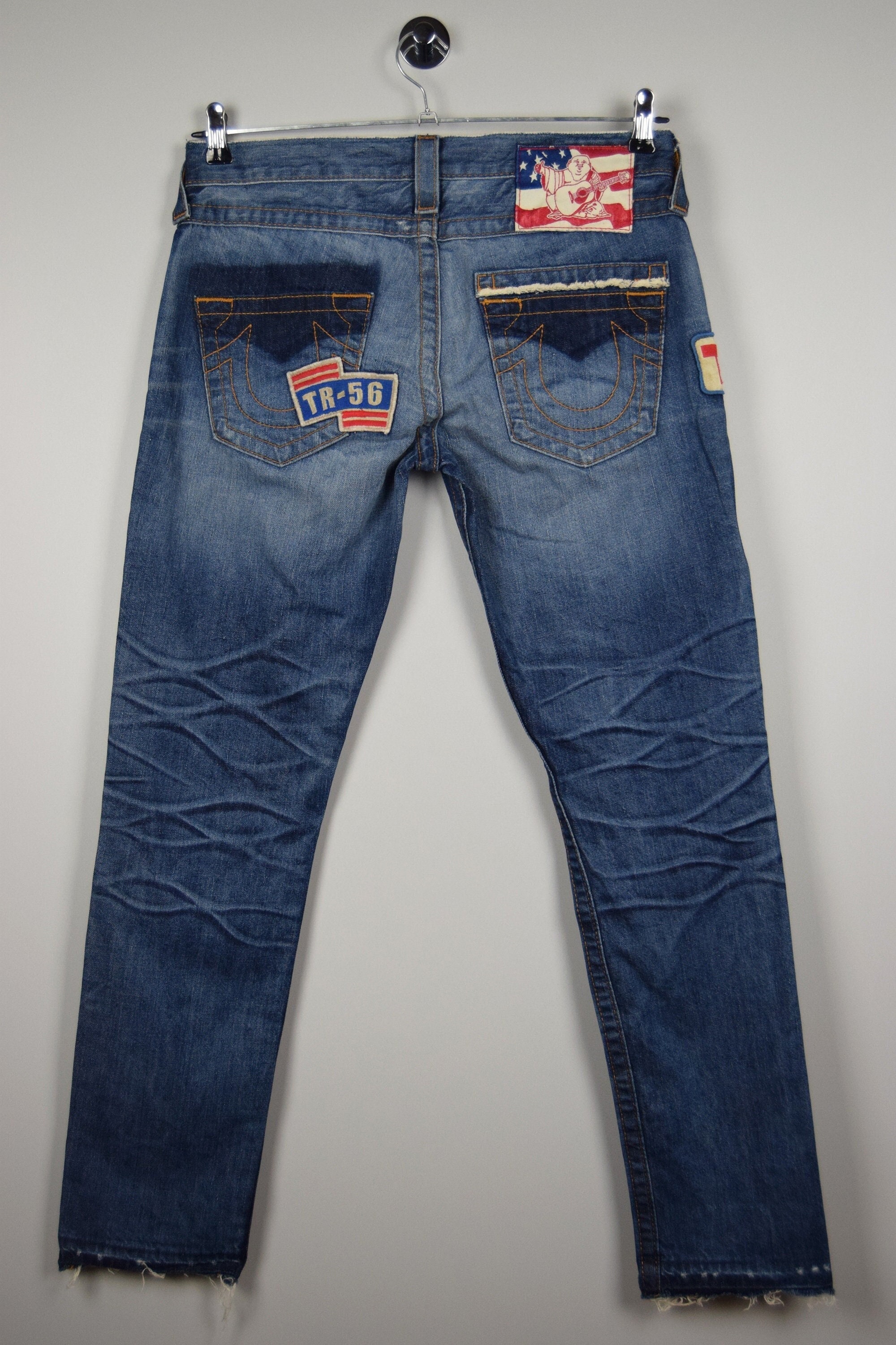 USA製 TRUE RELIGION 26 古着 刺繍 ジーンズ - agedor.ma