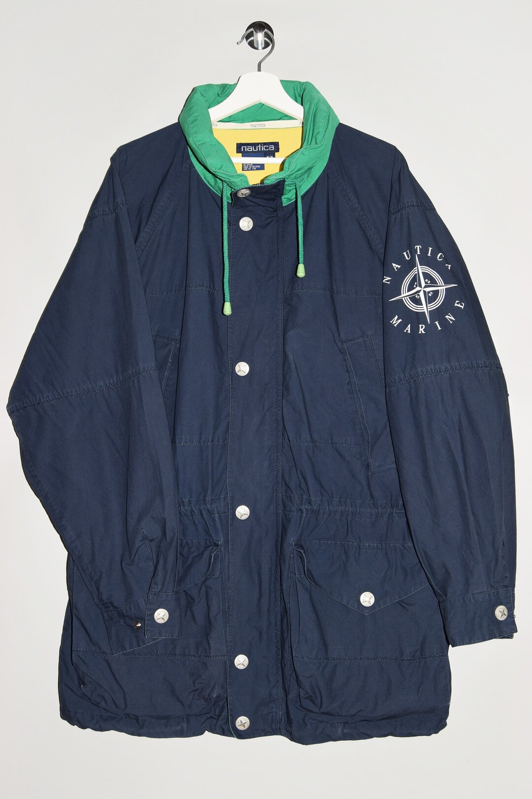 Vintage 90's Nautica Marine Jacket - Etsy