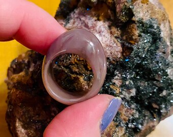 Agate Ring/ Size 6