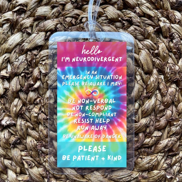 Neurodivergent Awareness | I am Neurodivergent decal | Neurodivergent Pride | Autistic Pride | Rainbow Infinity | Autism Acceptance