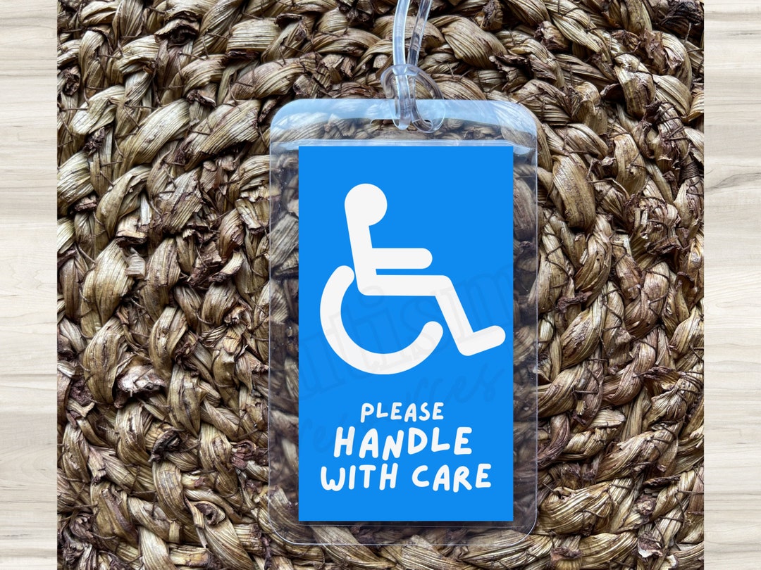 Handicap Tag Disabled Tag Disability Placard Handicap Placard Medical