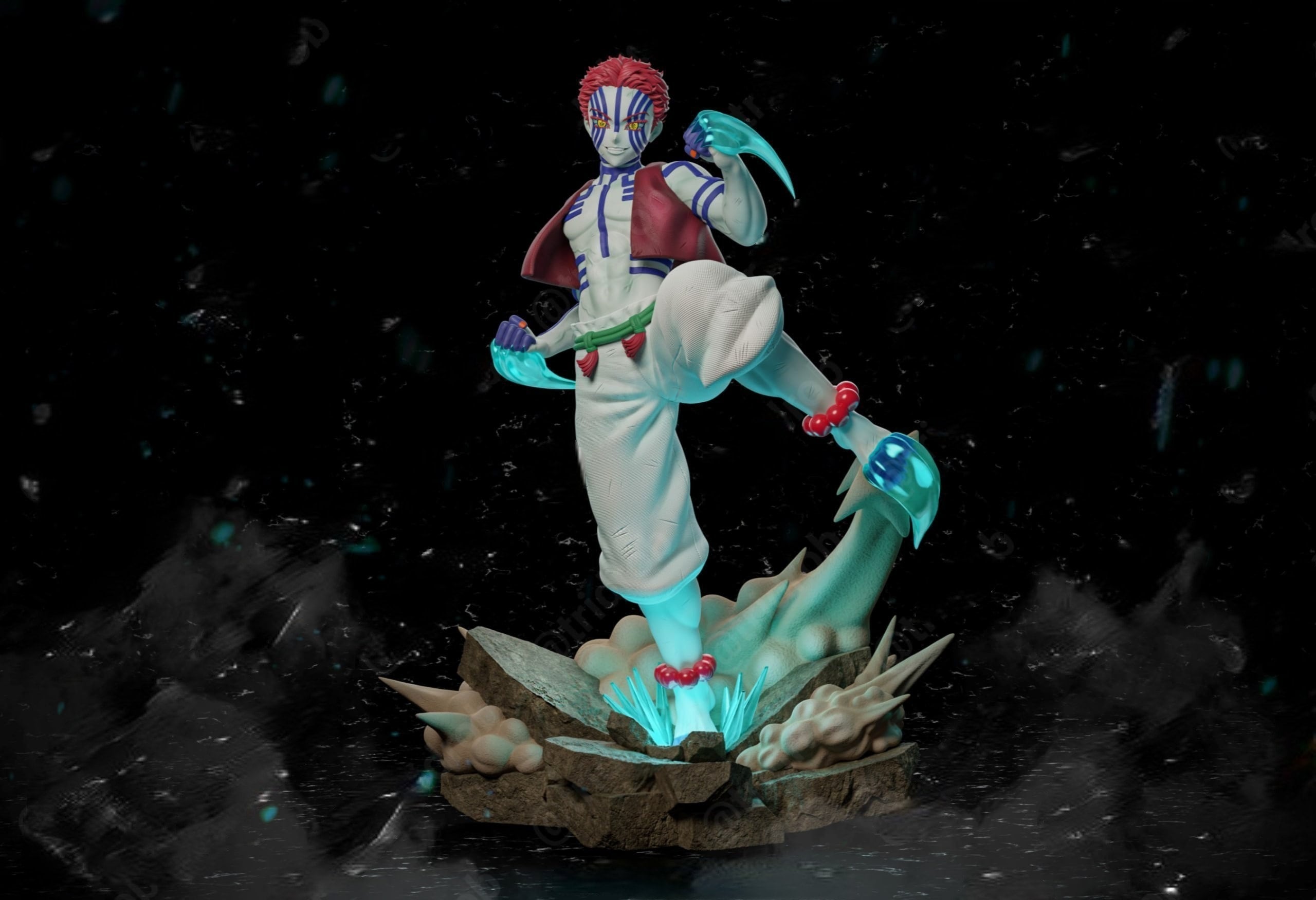 Figura de Anime Kawaii Demon Slayer, Nezuko, Tanjirou, Zenitsu, Inosuke,  Kyoujurou, Kimetsu No Yaiba Fivean Figuras de anime