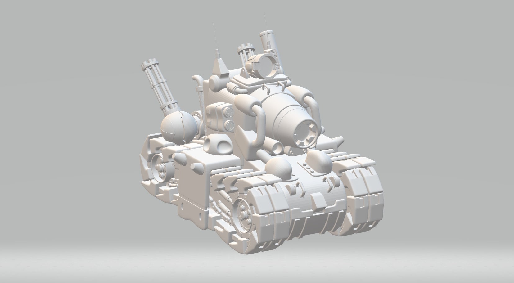 Metal Slug Tank 3d Print Stl Etsy Canada