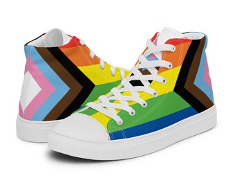 BIPOC LGBT (W) High Top Canvas Schuhe (Damen Größe)