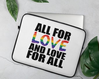 Alles aus Liebe und aus Liebe für alle Laptophülle
