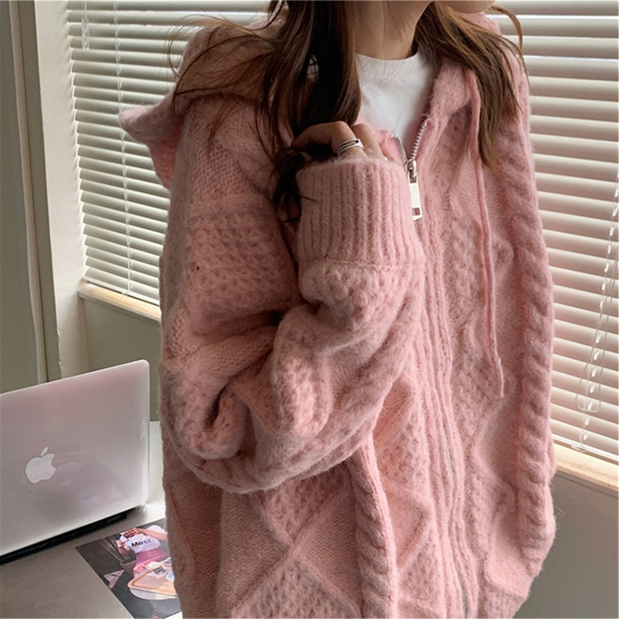 cute light pink sweaters