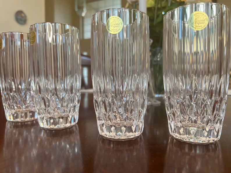 Cristal d’Arques Highball Glasses