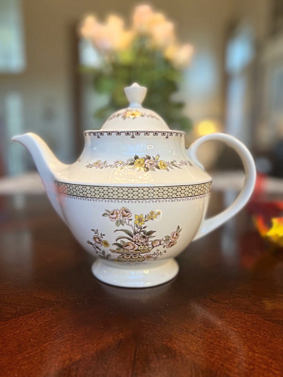 Royal Doulton Hamilton Teapot TC1090 England RARE Retired Etsy