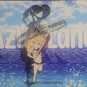 Azur Lane Ayanami Acrylic Keychain 2.5 inches Double Sided