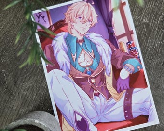 Aventurine  | Anime-Style Art Print (5x7)