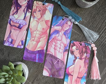 FF 7 Beach Bookmarks