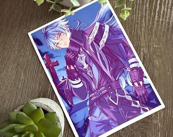 Flins | Anime-Style Art Print (5x7)