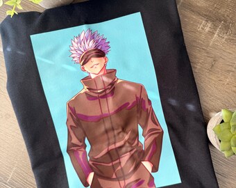 White Hair Anime Character | T-shirt