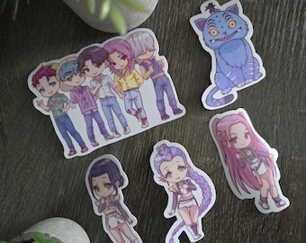 Chibi Kpop Stickers