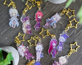 Chibi Genshin Charms