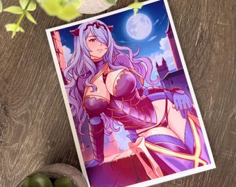 Camilla | Anime-Style Art Print (5x7)