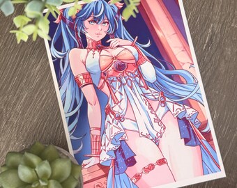 Iuno | Anime-Style Art Print (5x7)
