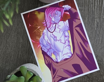 Romance | Anime-Style Art Print (5x7)