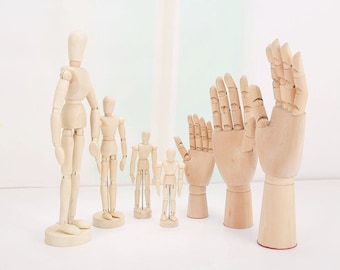 Artists Wooden Manikin Jointed Mannequin Perfect for Home Decoration/Drawing The Human Figure