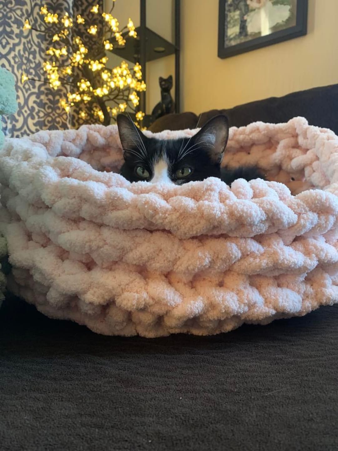 Chunky cat bed online