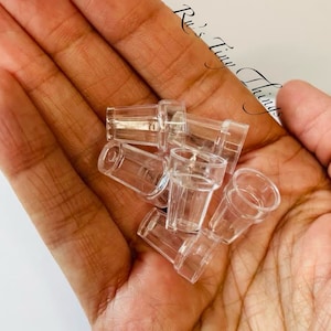 Minature Perspex Drinking Glasses