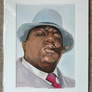 Notorious B.I.G Biggie Smalls art