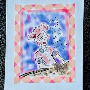 Lucy Candy Parody Card