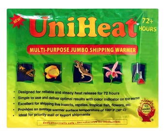 72 Heat Pack - ALLEEN voor GEPLAATSTE BESTELLINGEN