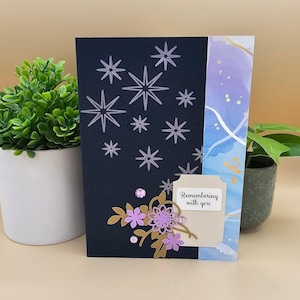 Sympathy Card Heavenly Birthday Thinking of you