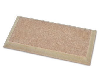 size 2 Rectangle Overmold 263 x 113mm Wooden Pottery Mould