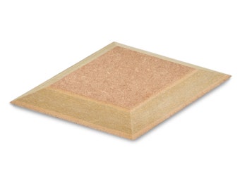 Size 1 diamond overmold 110 x 198 mm wooden pottery mold
