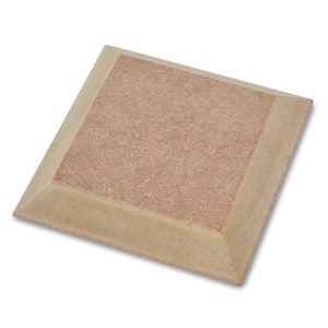 Size 1 Square Overmold 130 x 130 mm Wooden Pottery Mold