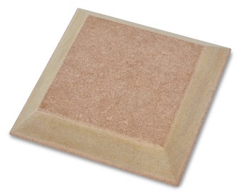 Gramo. Molde para cerámica de madera de 4 sobremoldes cuadrados de 241 x 241 mm