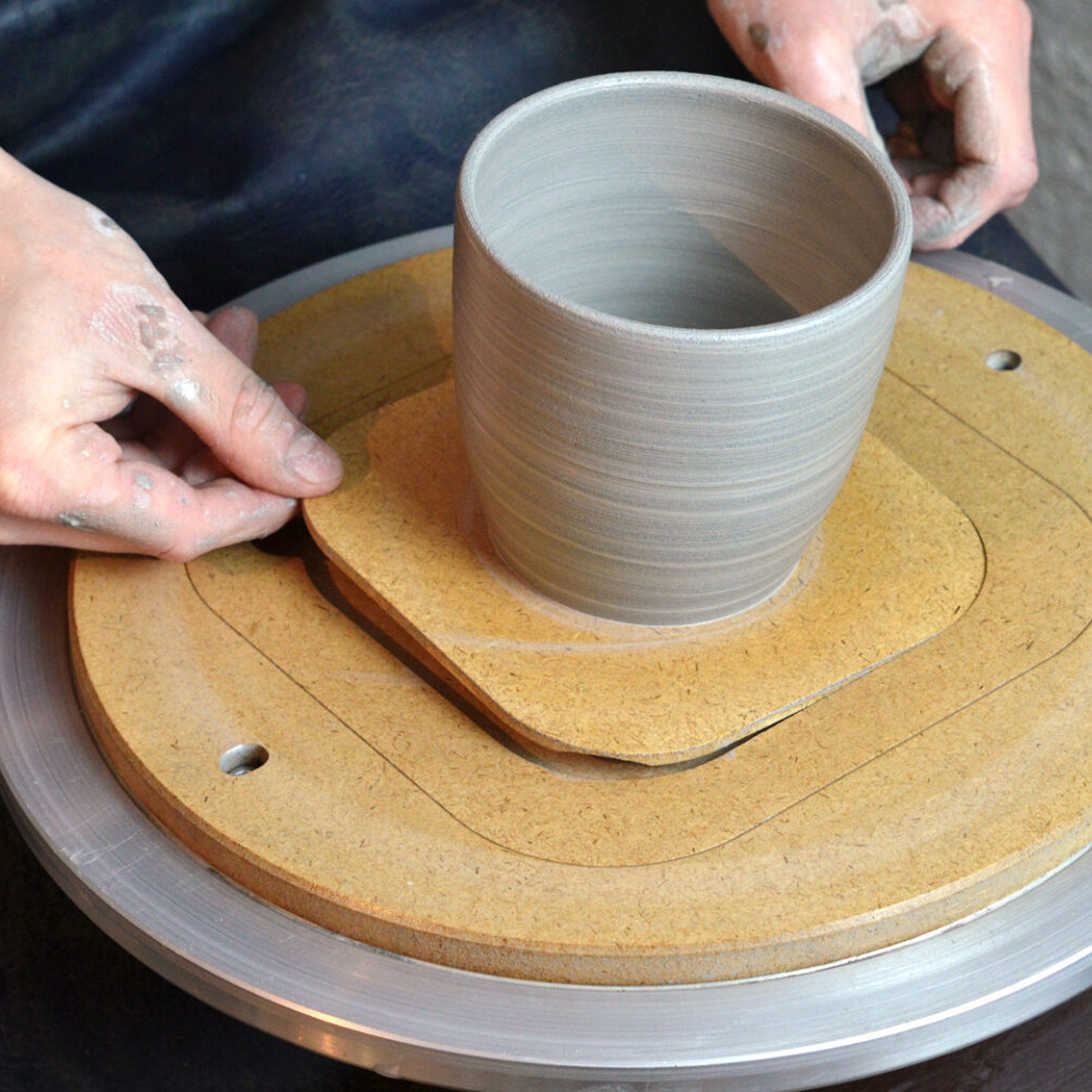 Bat-system for Rohde HMT Pottery Wheels, 345 X 12 Mm for 100, 150 and ...