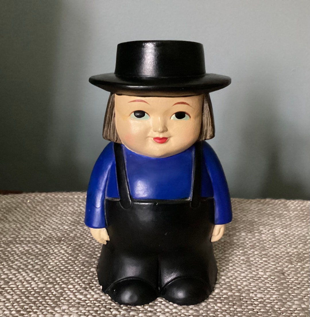 AMISH STRAW HAT - GENUINE WITH 5