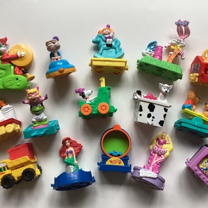 McDonald’s HAPPY Birthday Train, 1994 Happy Meal Toys, Many Pieces Still Available - CHOOSE the One You Want, Vintage 1994