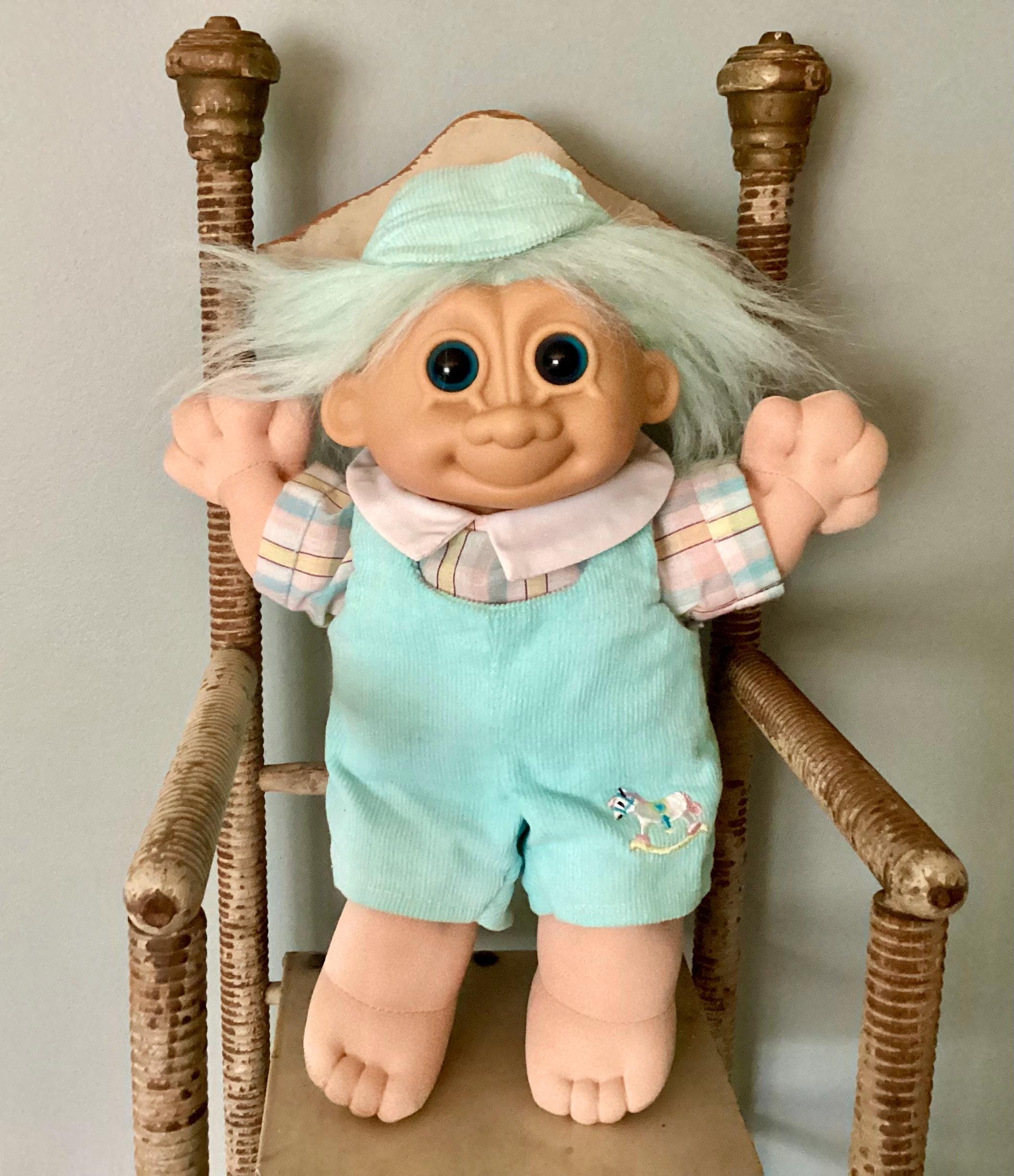 Russ Berrie TROLL KIDZ Doll, Sparky #2320, Near MINT Condition, 12